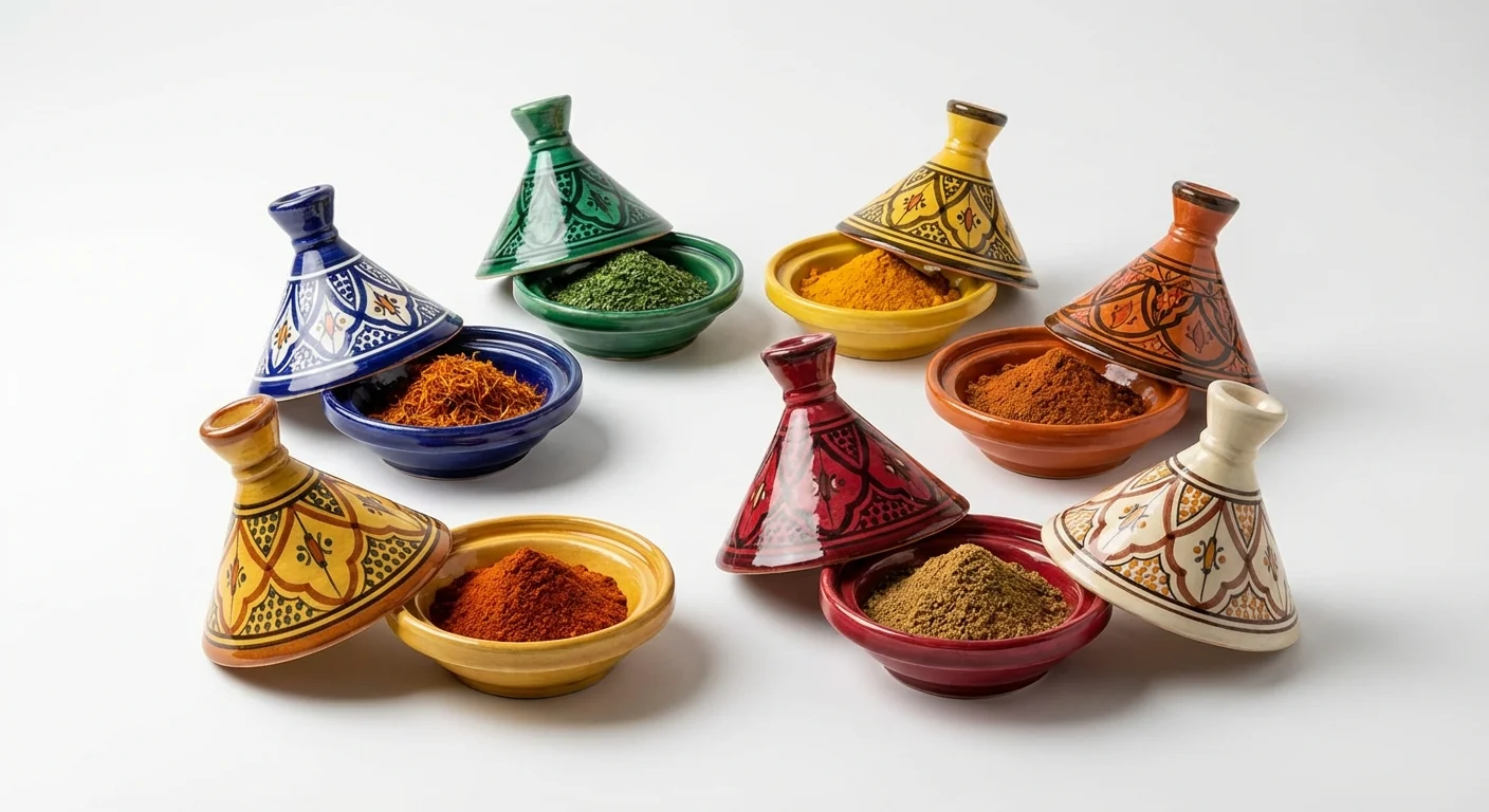 طقم طواجن صغيرة - 6 قطع