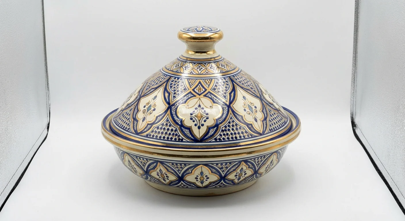 طاجين زخرفي - كبير جداً